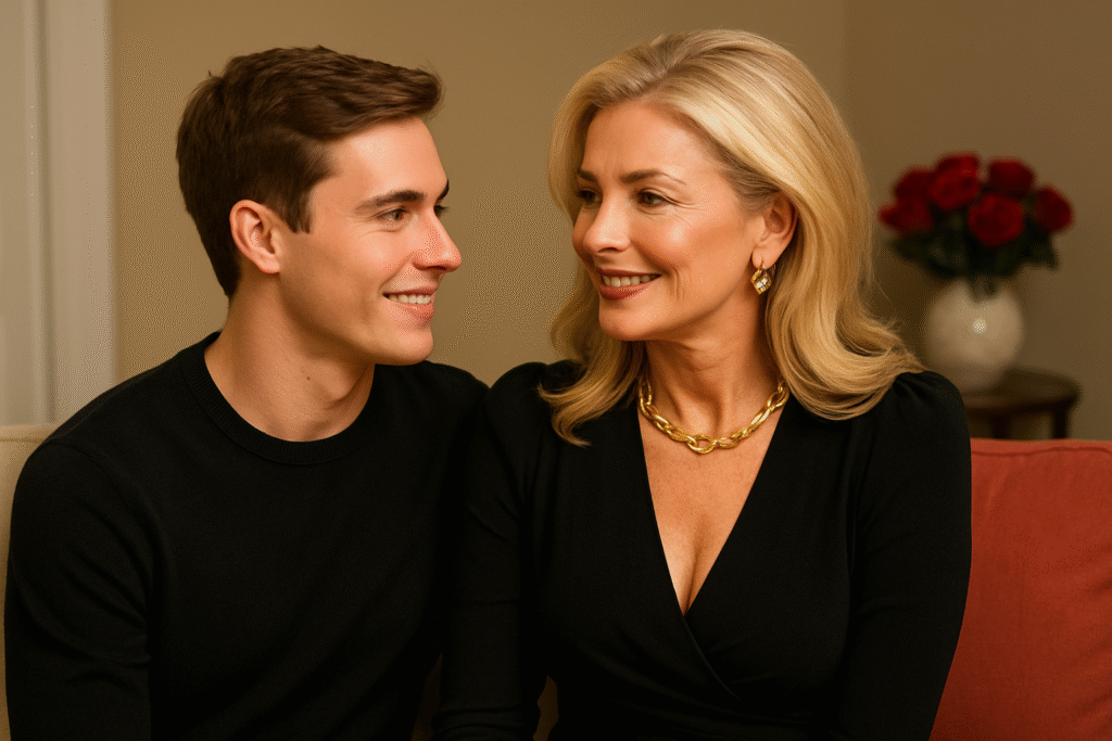 older woman younger man